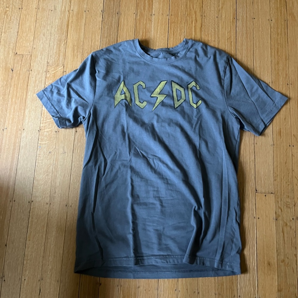 Athletic Works Gray AC/DC T-Shirt